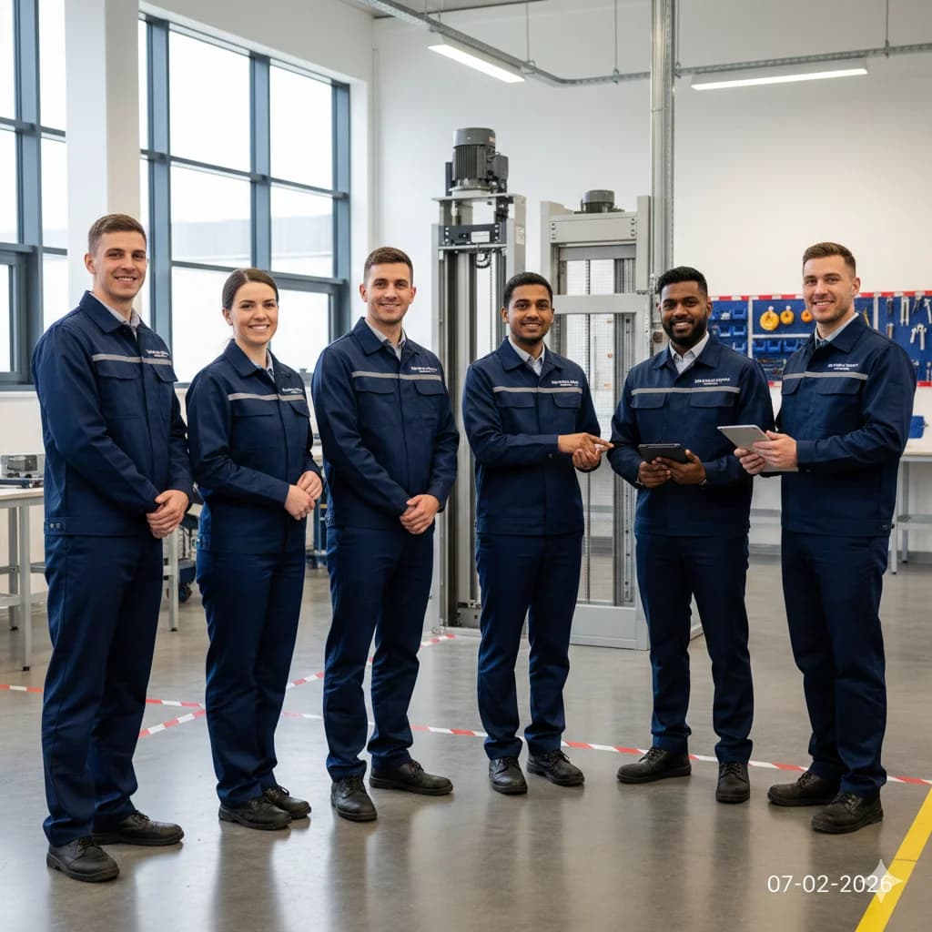 Professional dumbwaiter lift service team in the UK