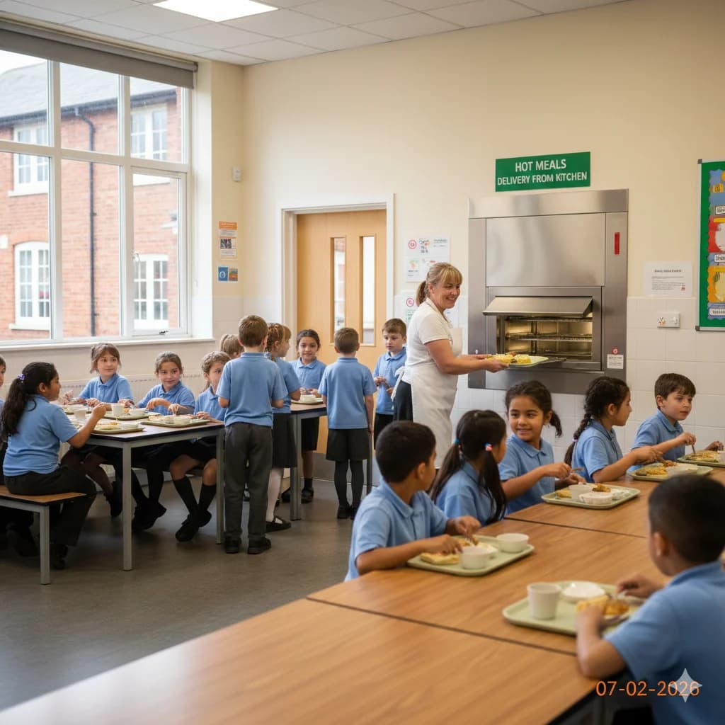 Dumbwaiter services for schools in the UK